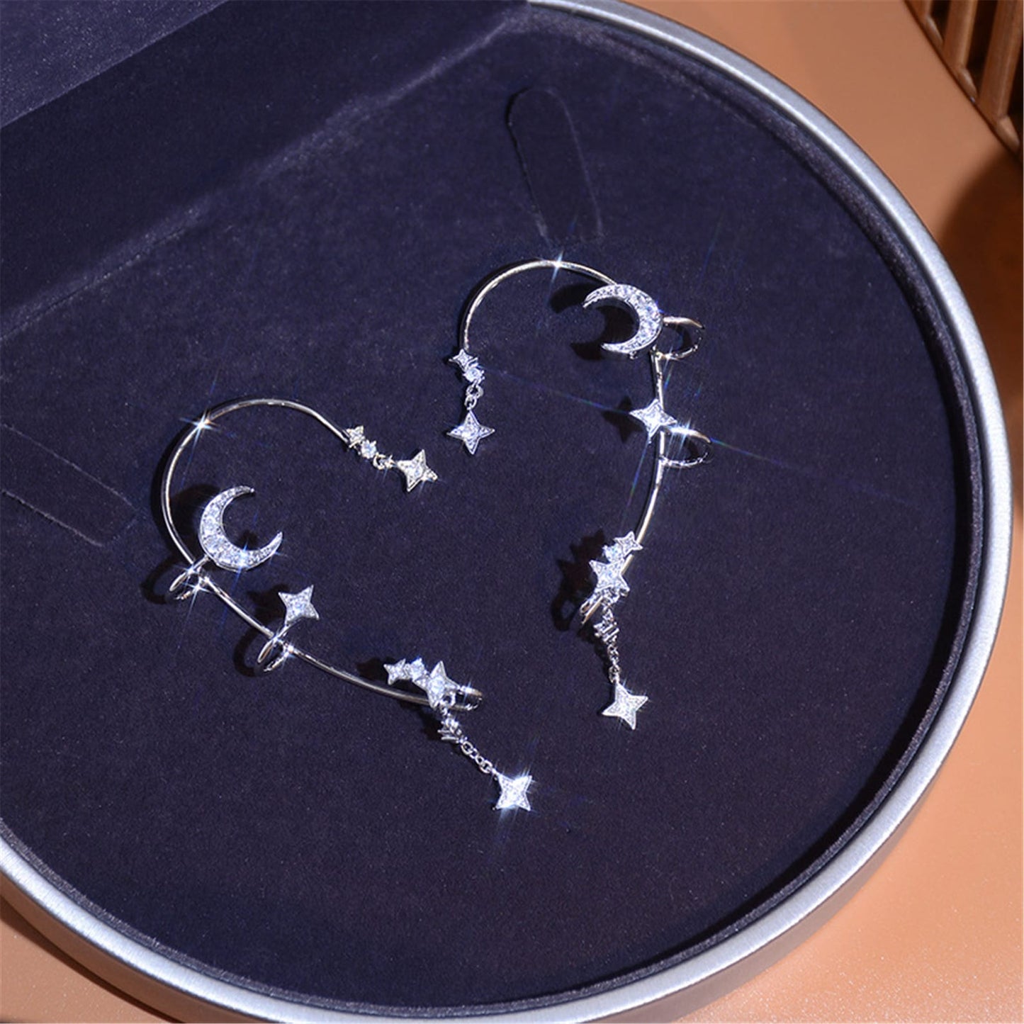 Moon Star Ear Cuff