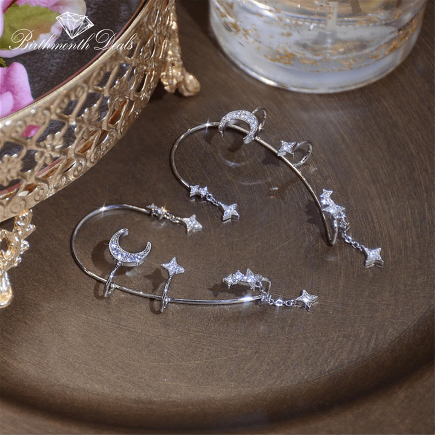 Moon Star Ear Cuff