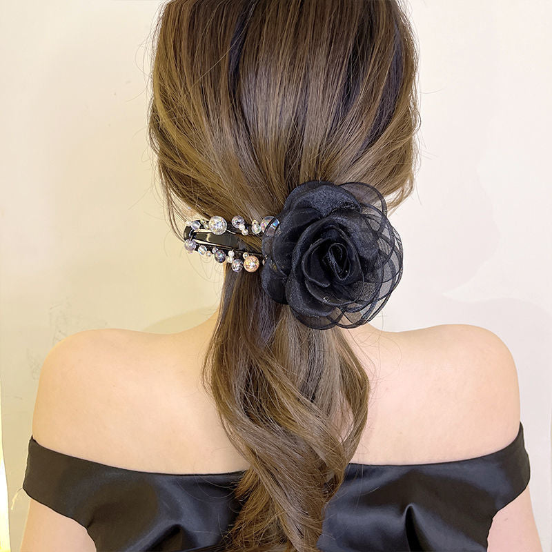 Elegant Flower Hair Clip