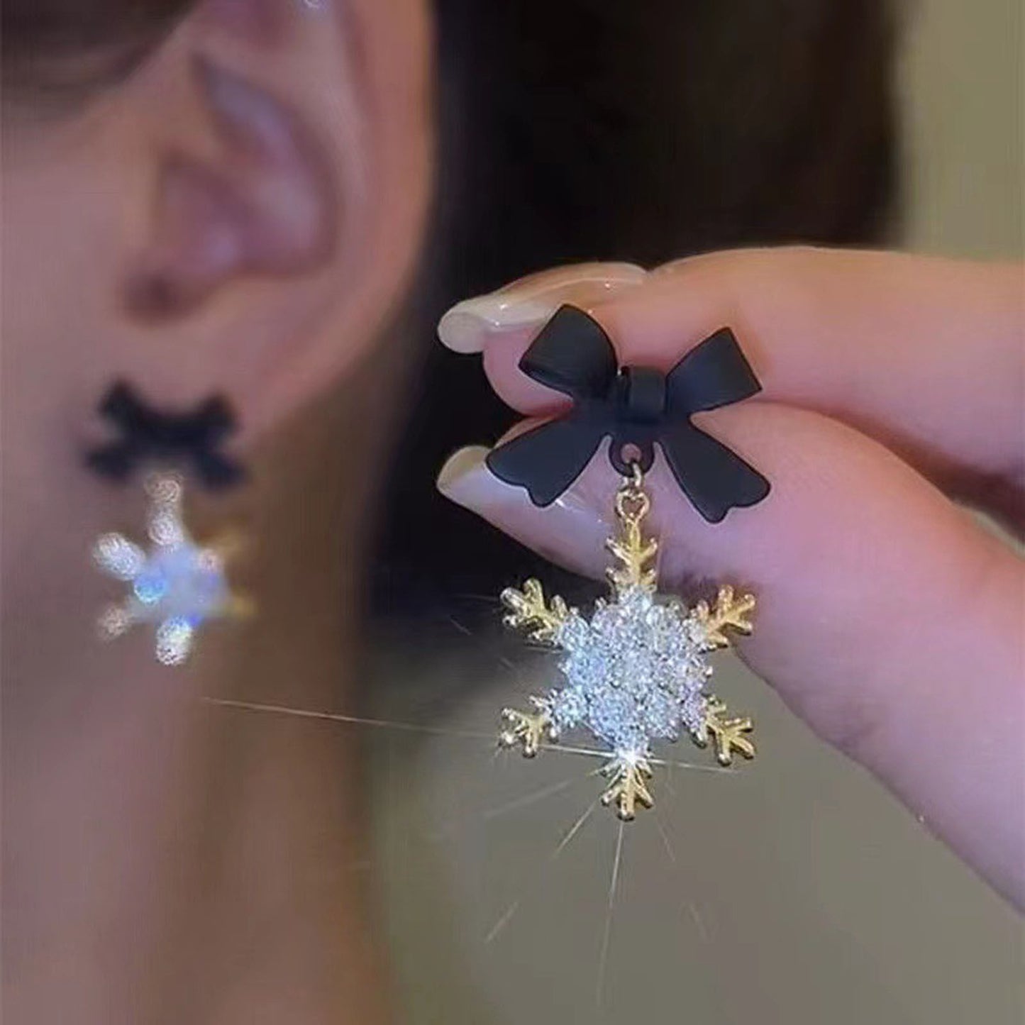 Snowflake Earrings